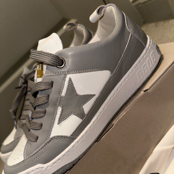 Golden Goose Shoes - Golden Goose YEAH Sneakers in Grey